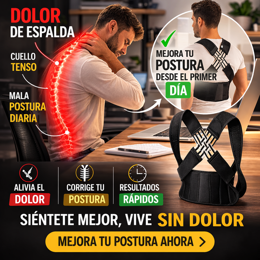 Corrector de Espalda Para Mujeres y Hombres XL - XXL